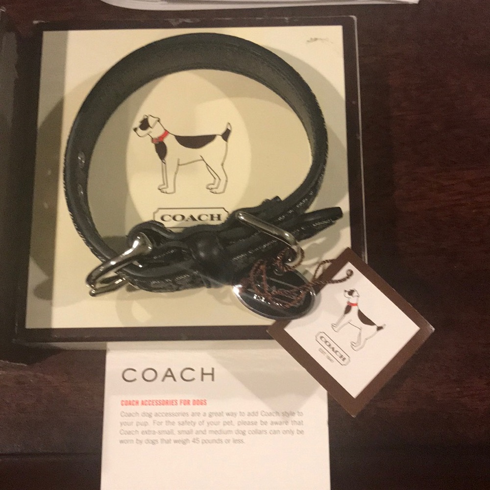 COACH Dog collar